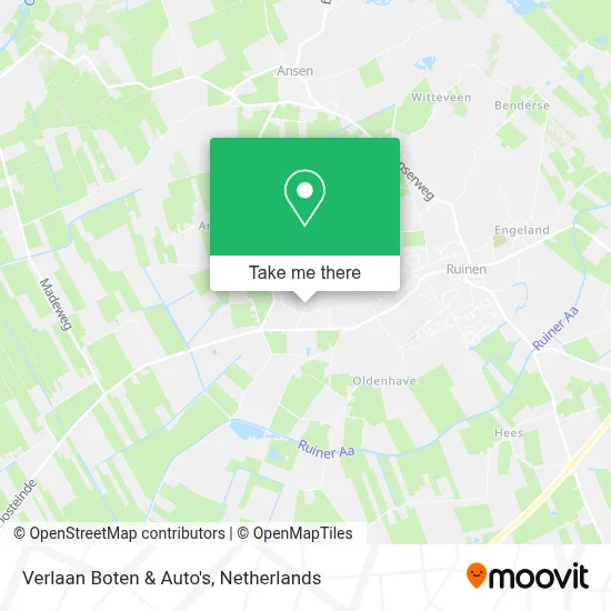 Verlaan Boten & Auto's map