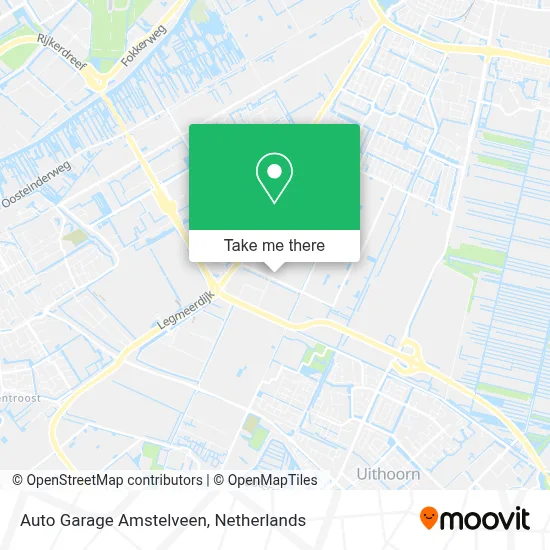 Auto Garage Amstelveen map