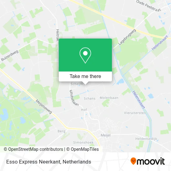 Esso Express Neerkant map