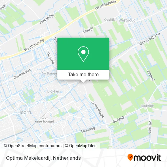 Optima Makelaardij map