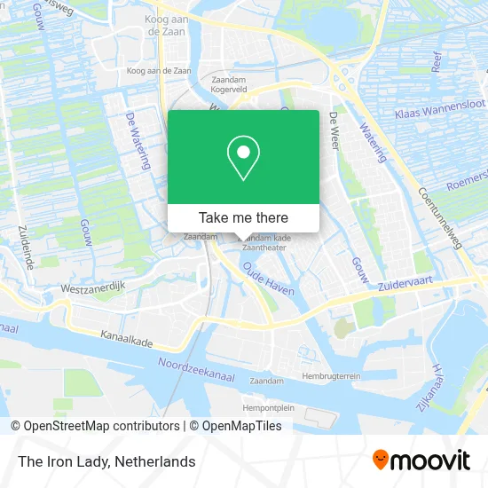 The Iron Lady map