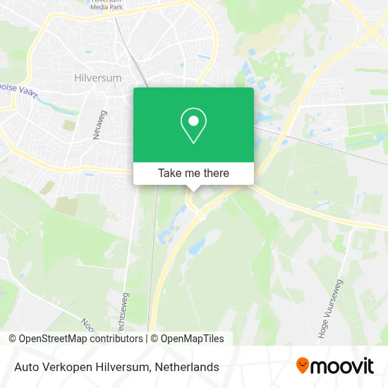 Auto Verkopen Hilversum map