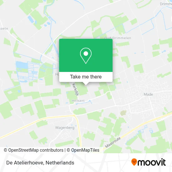 De Atelierhoeve map