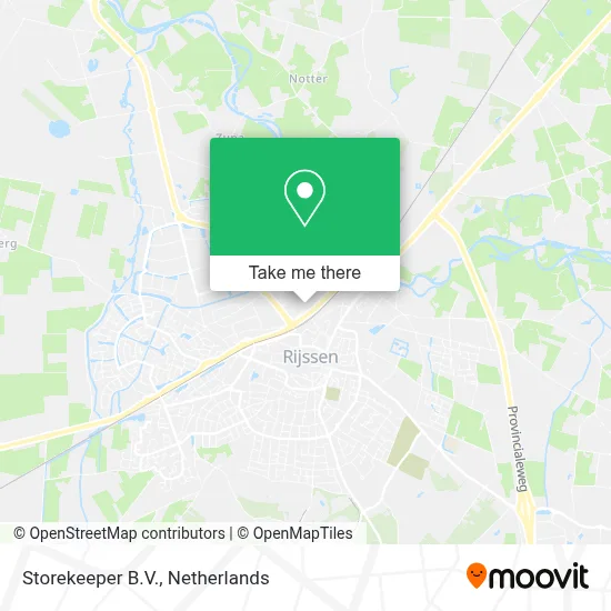 Storekeeper B.V. map