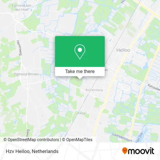 Hzv Heiloo map