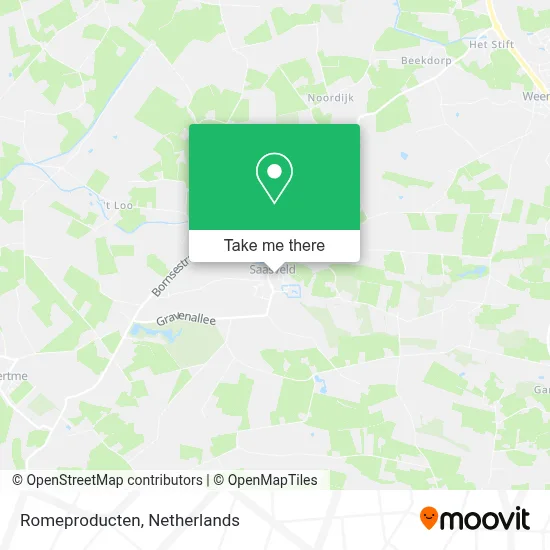 Romeproducten map