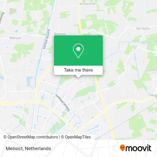 Melisict map