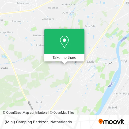 (Mini) Camping Barbizon map