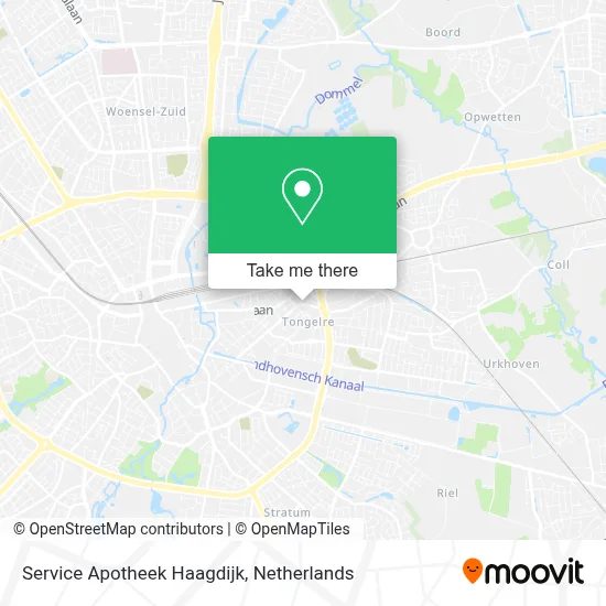 Service Apotheek Haagdijk map