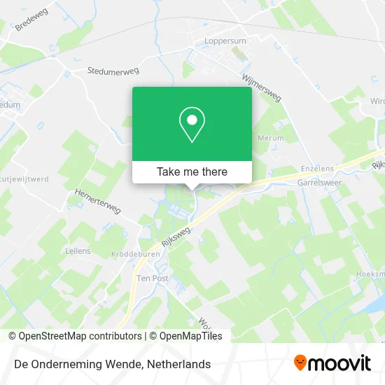 De Onderneming Wende map
