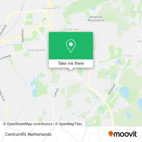Centrumfit map