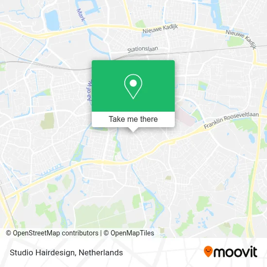 Studio Hairdesign map