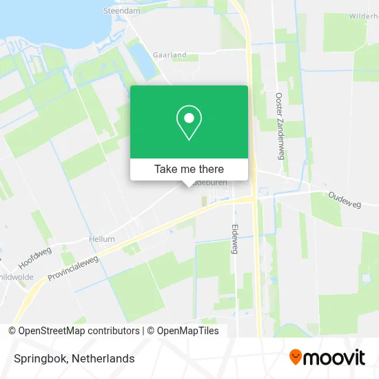 Springbok Karte