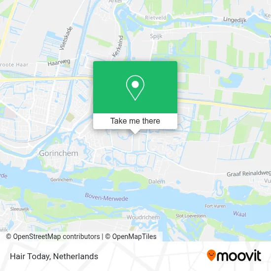 Hair Today map