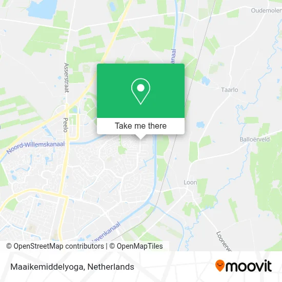 Maaikemiddelyoga map