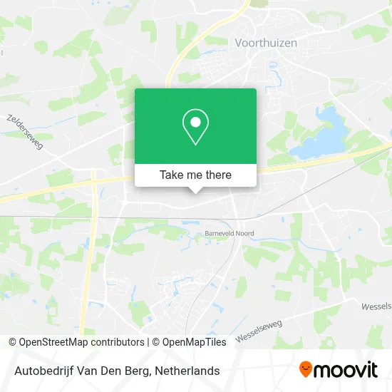 Autobedrijf Van Den Berg map