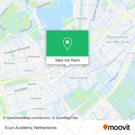 Ecuri Academy map