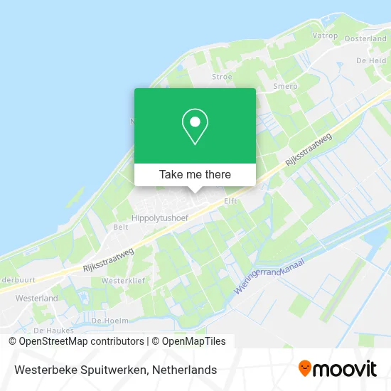 Westerbeke Spuitwerken map
