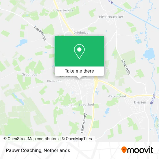 Pauwr Coaching map