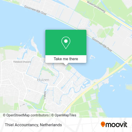 Thiel Accountancy map