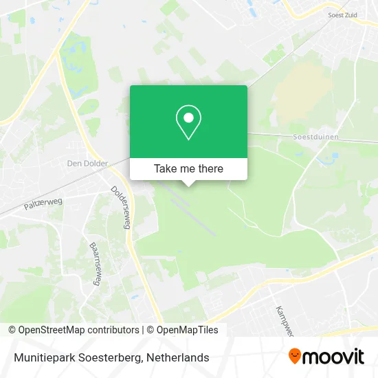 Munitiepark Soesterberg map