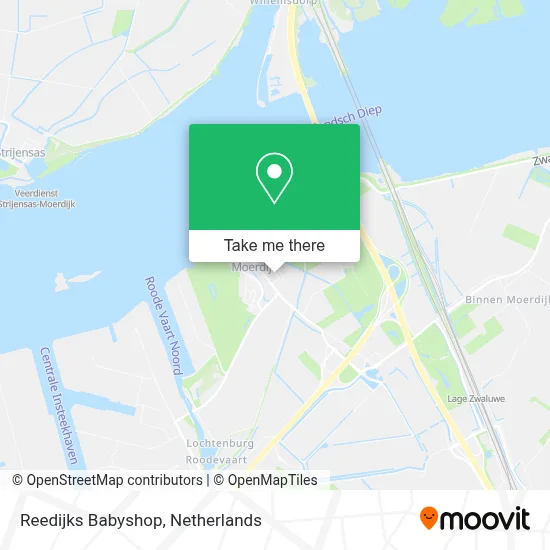 Reedijks Babyshop map