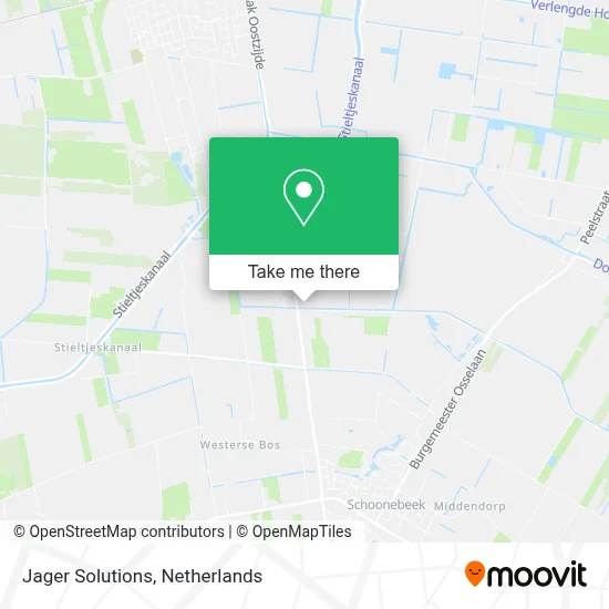 Jager Solutions map