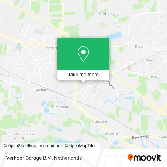 Verhoef Garage B.V. map