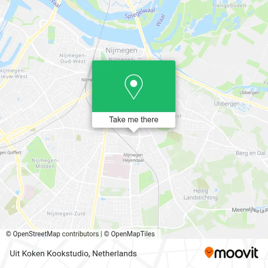 Uit Koken Kookstudio map