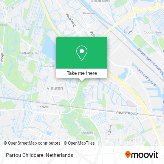 Partou Childcare map