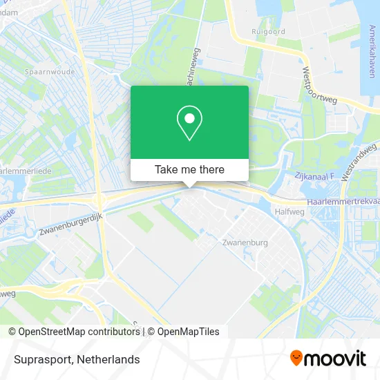 Suprasport map