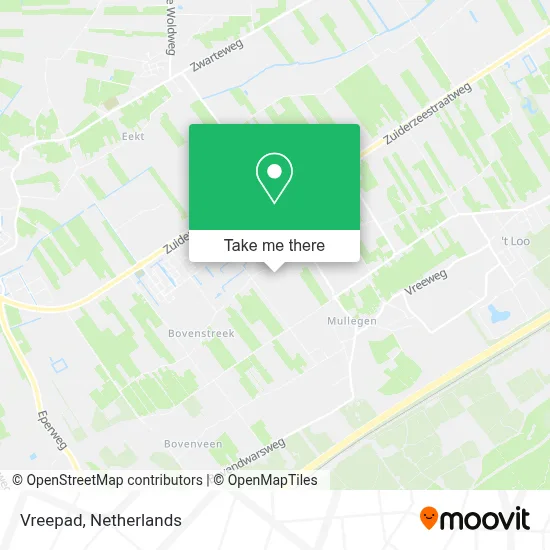 Vreepad Karte