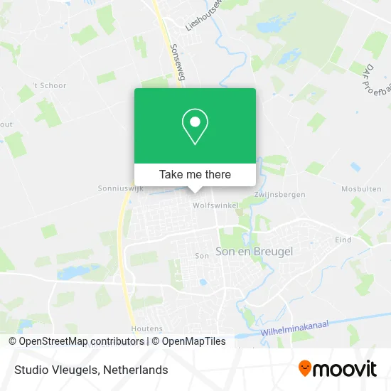 Studio Vleugels map