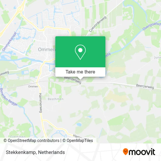 Stekkenkamp map