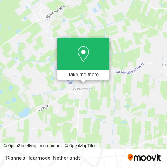 Rianne's Haarmode map