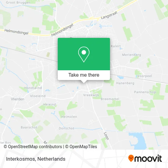 Interkosmos map