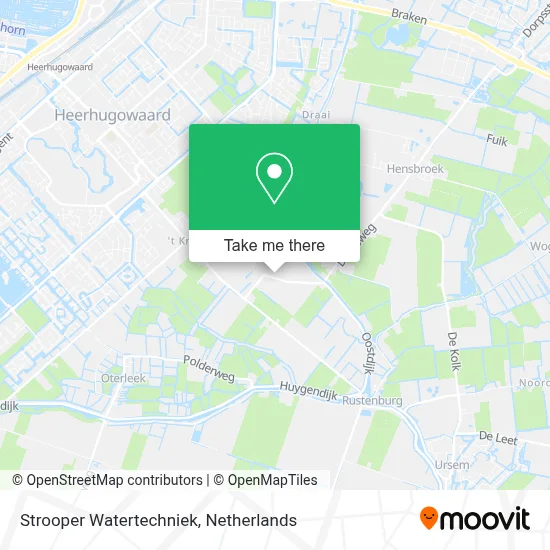 Strooper Watertechniek map