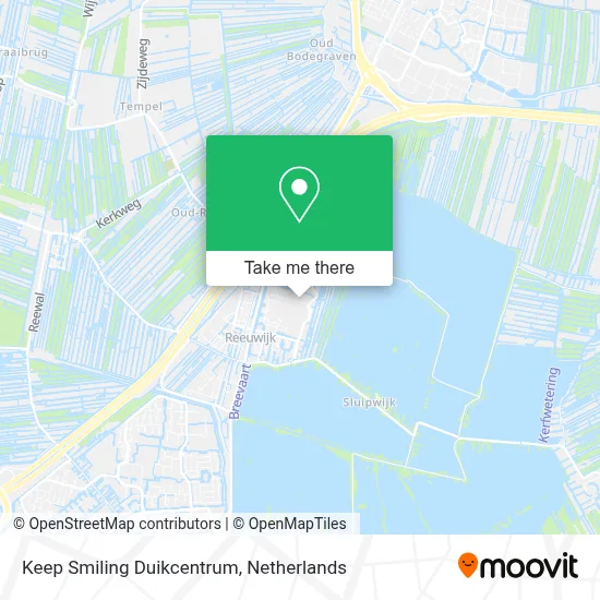 Keep Smiling Duikcentrum map