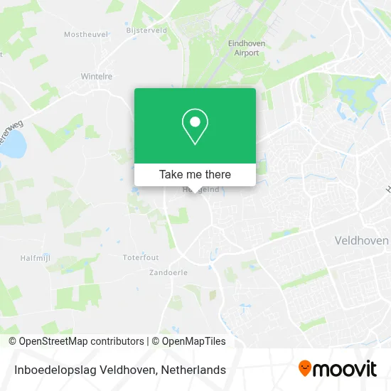 Inboedelopslag Veldhoven map