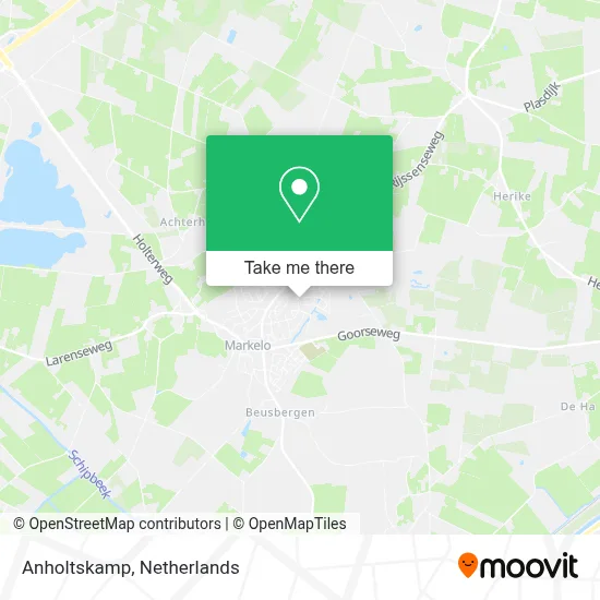 Anholtskamp map