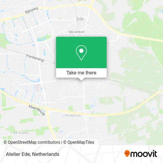 Atelier Ede map