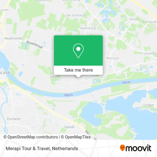 Merapi Tour & Travel map