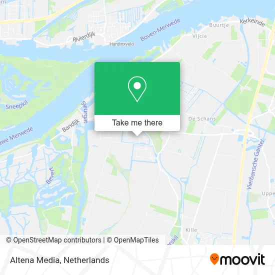 Altena Media map