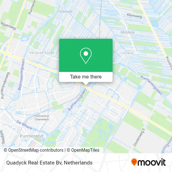 Quadyck Real Estate Bv map