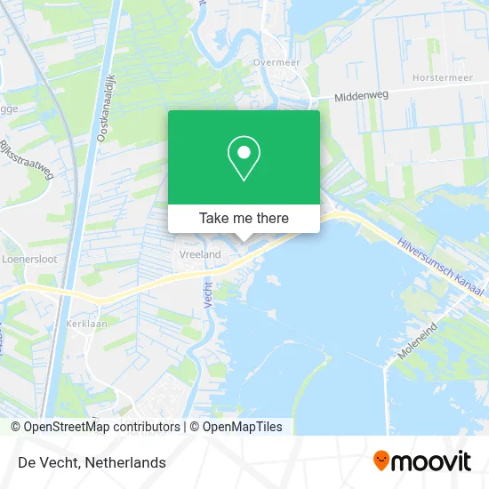 De Vecht map