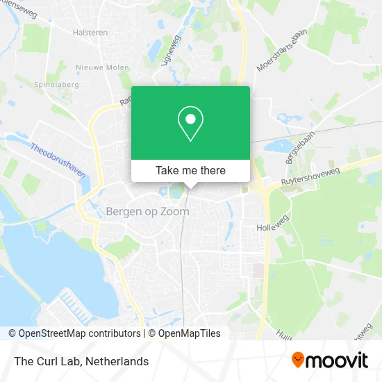 The Curl Lab map