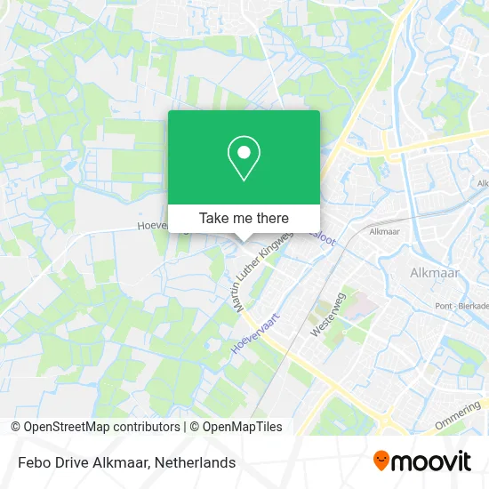 Febo Drive Alkmaar map