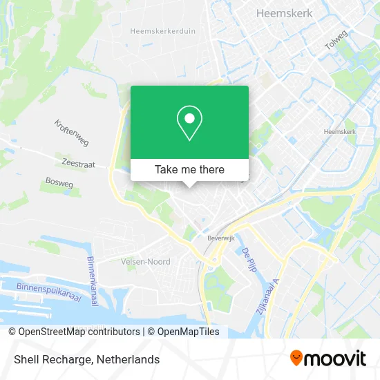 Shell Recharge map