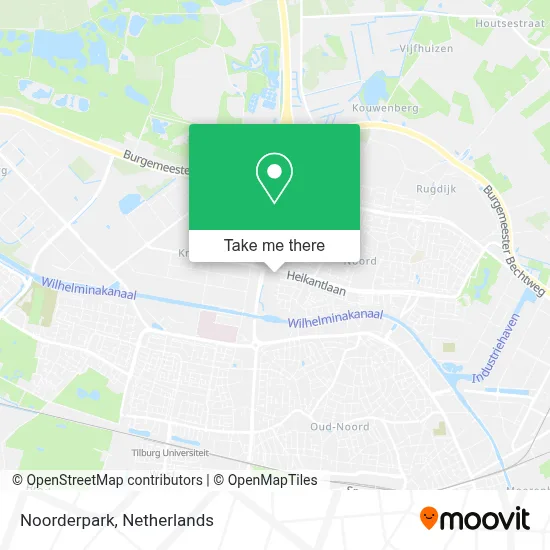 Noorderpark Karte