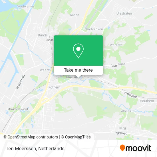 Ten Meerssen map